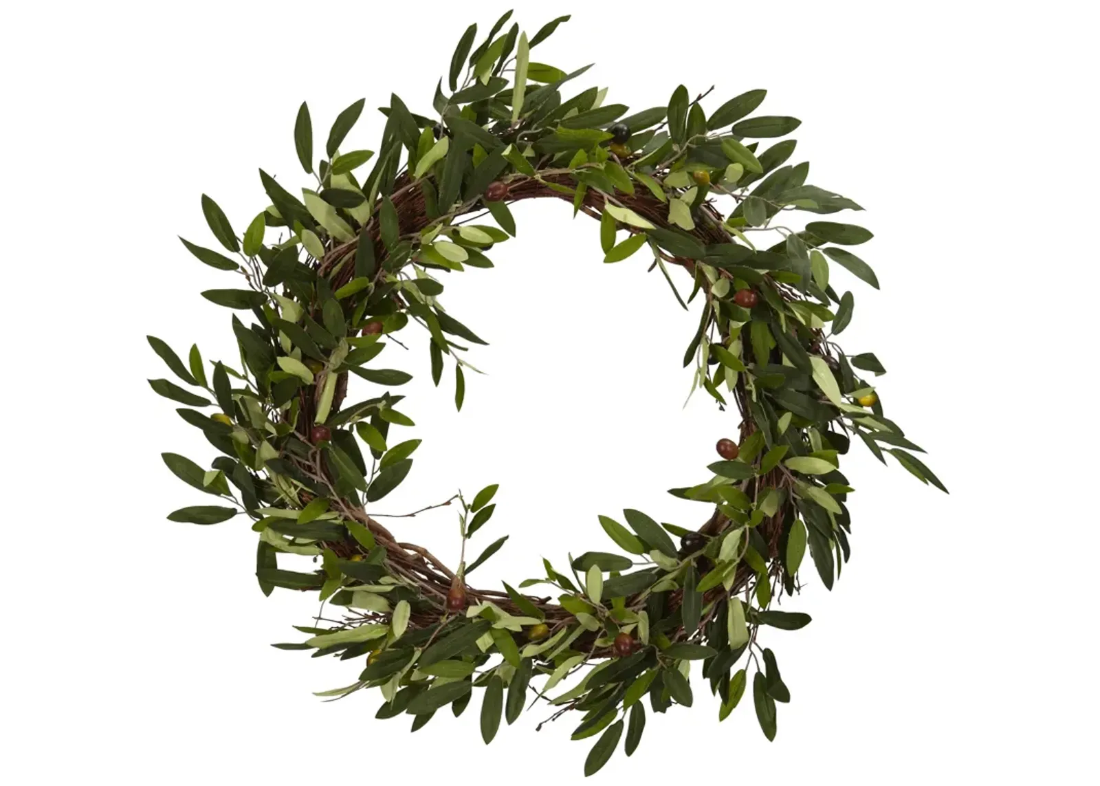 HomPlanti 20" Olive Wreath