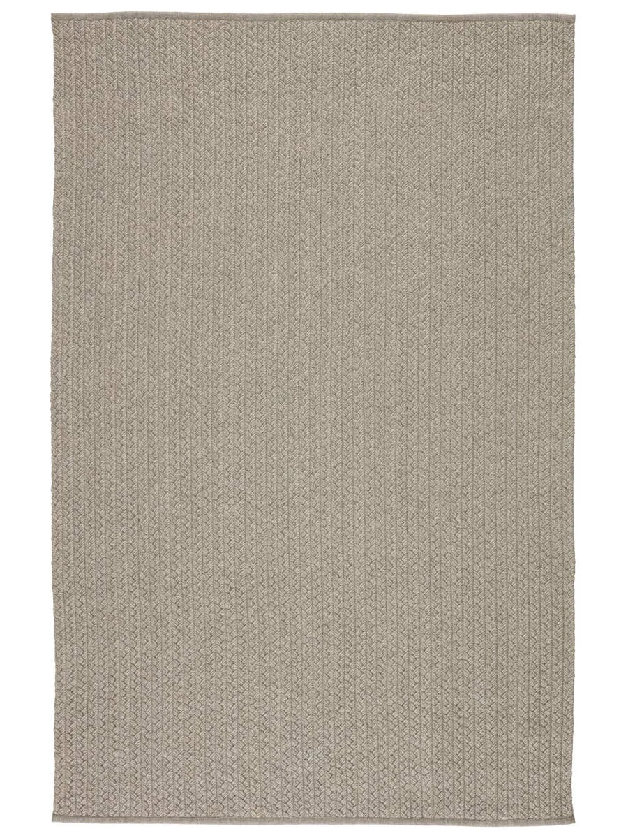 Nirvana Premium Iver Gray 7'6" x 9'6" Rug