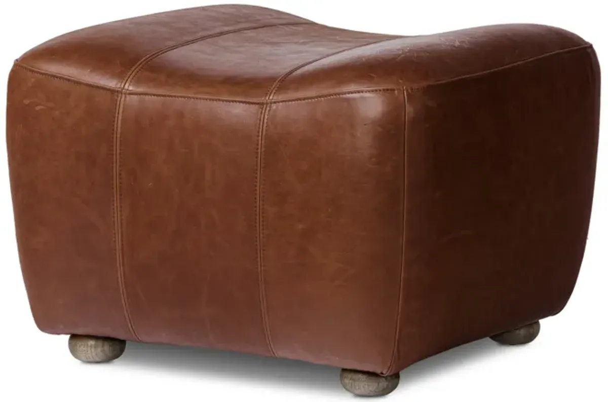 Kylo Dulane Mahogany Ottoman