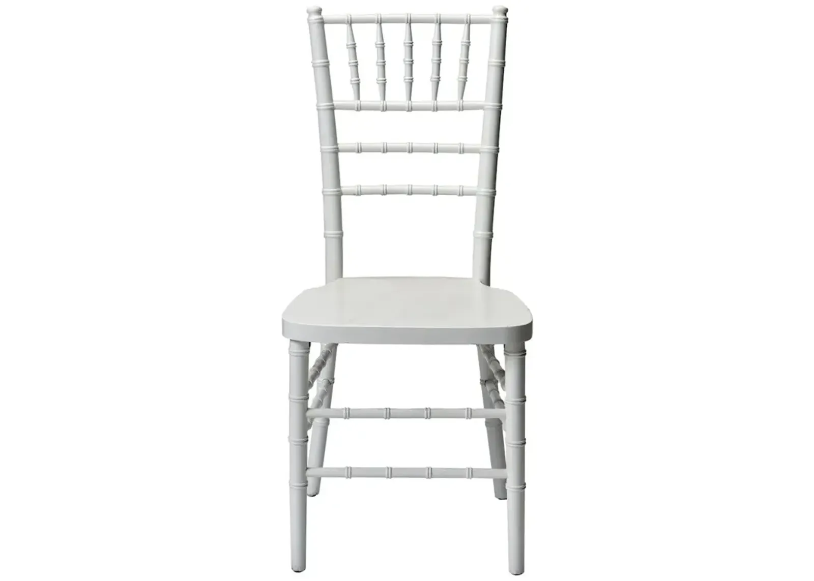 Commerical Seating Products European White Wood Dining Chairs