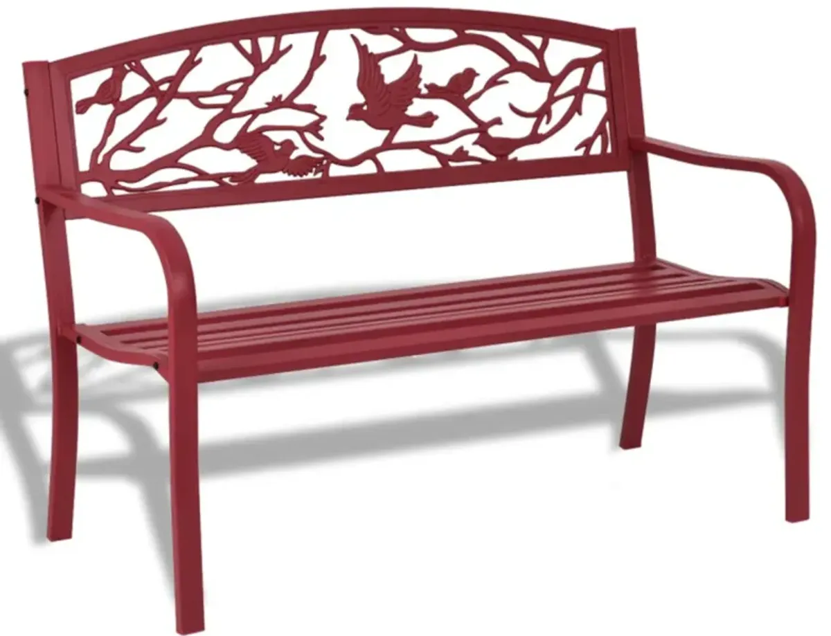 Hivvago Patio Garden Bench Park Yard Outdoor Furniture