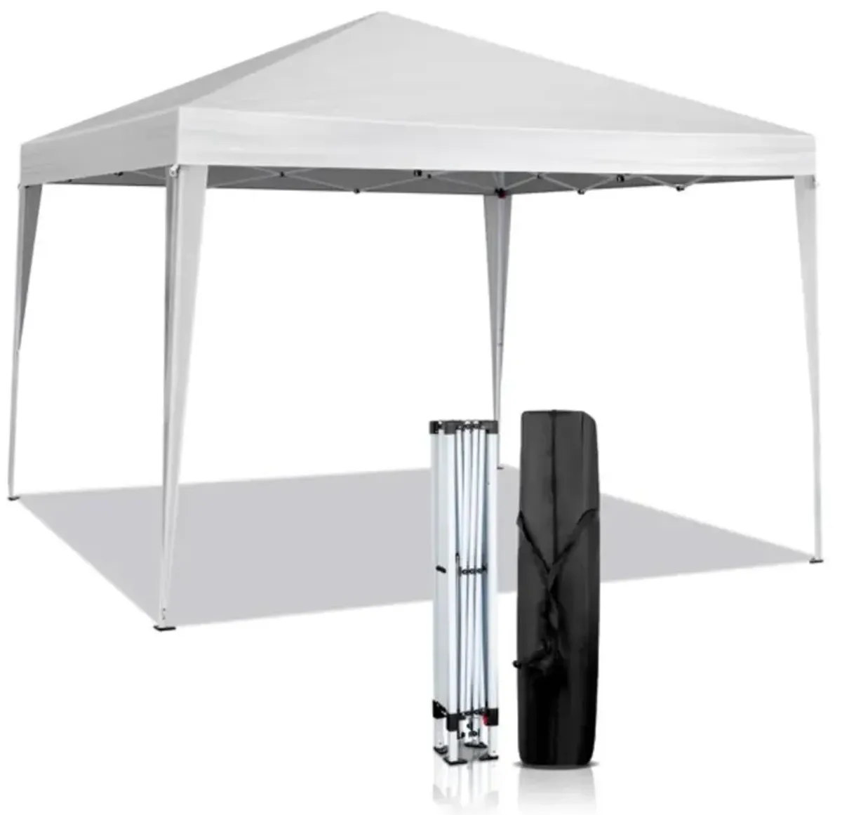 Practical Waterproof Right-Angle Folding Tent Durable Canopy for Outdoor Events, Camping & Backyard