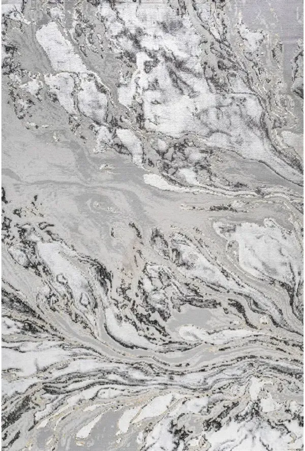Swirl Marbled Abstract Area Rug