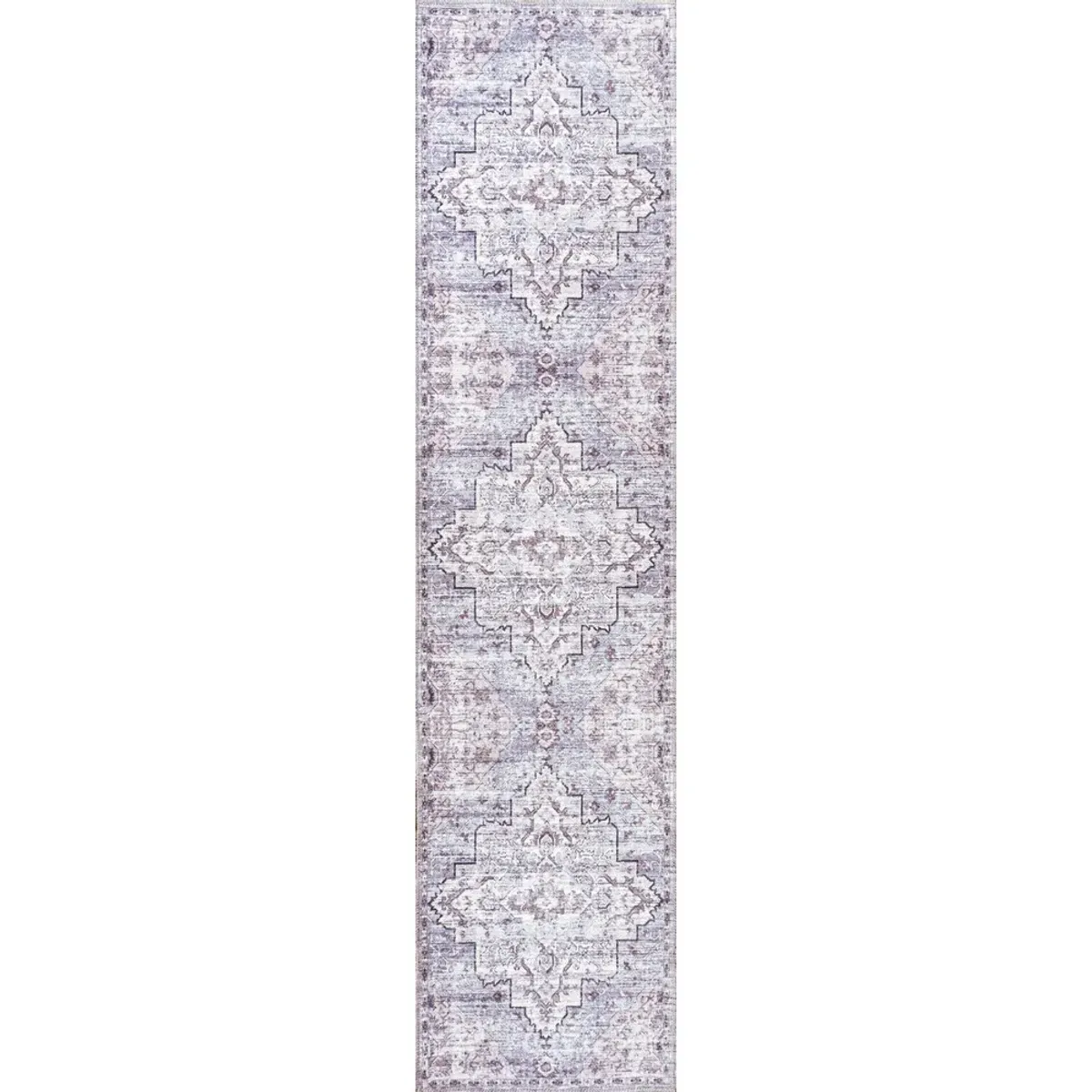 Didim Boho Medallion Machine-Washable Area Rug