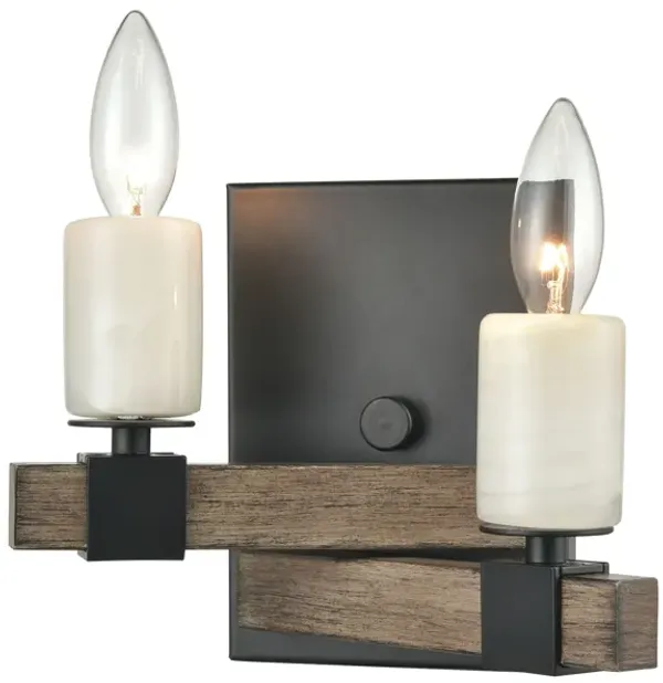 Stone Manor 2-Light Sconce