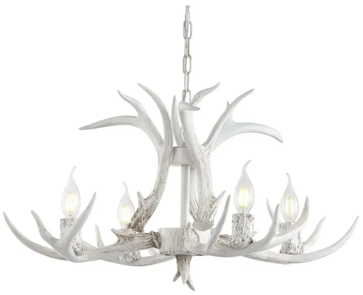 Eldora Adjustable Resin Antler LED Chandelier