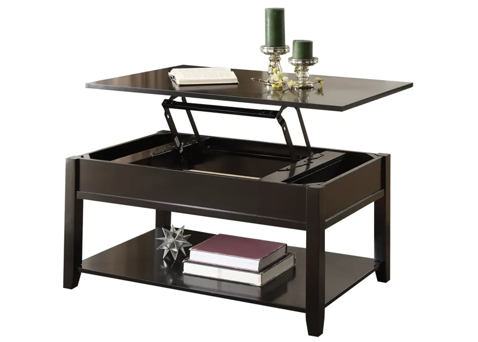 ACME Malachi Coffee Table w/Lift Top, Black