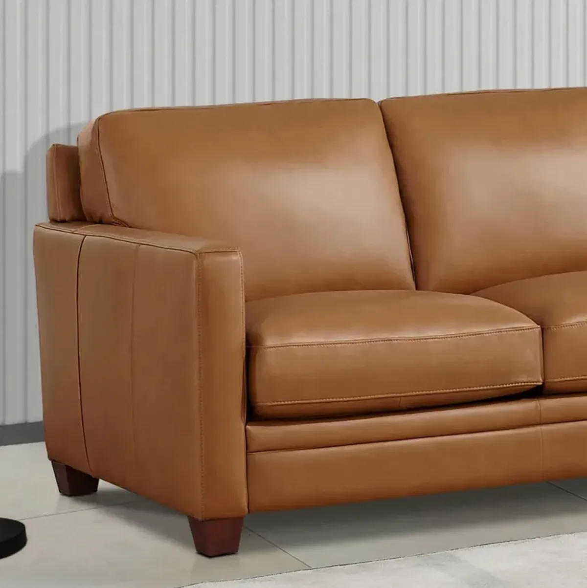 Naples Top Grain Leather Sofa