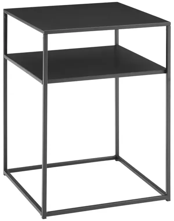 Braxton End Table Matte Black