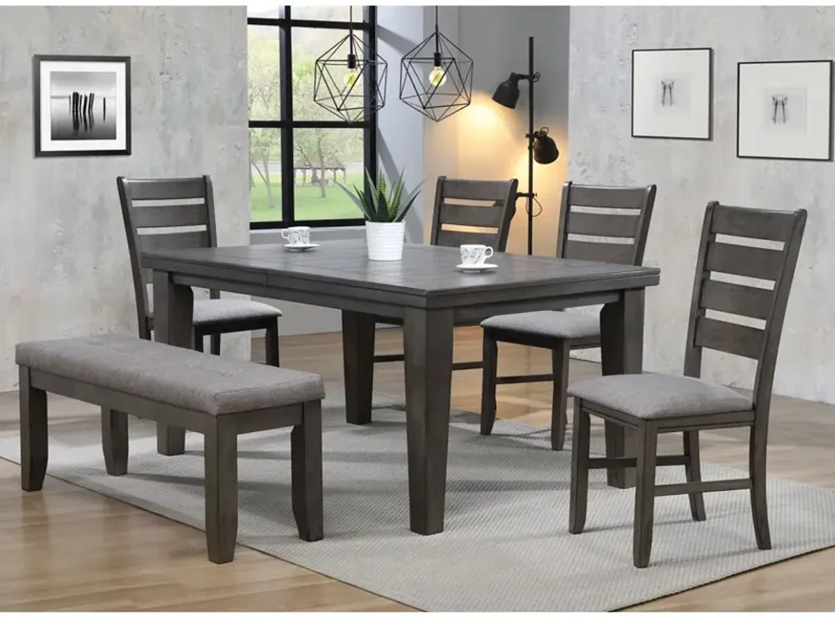 Contemporary Dining Chairs Set of 2  Solid Wood Faux Leather Cushion Side Chairs Kitchen Dining Room Furniture