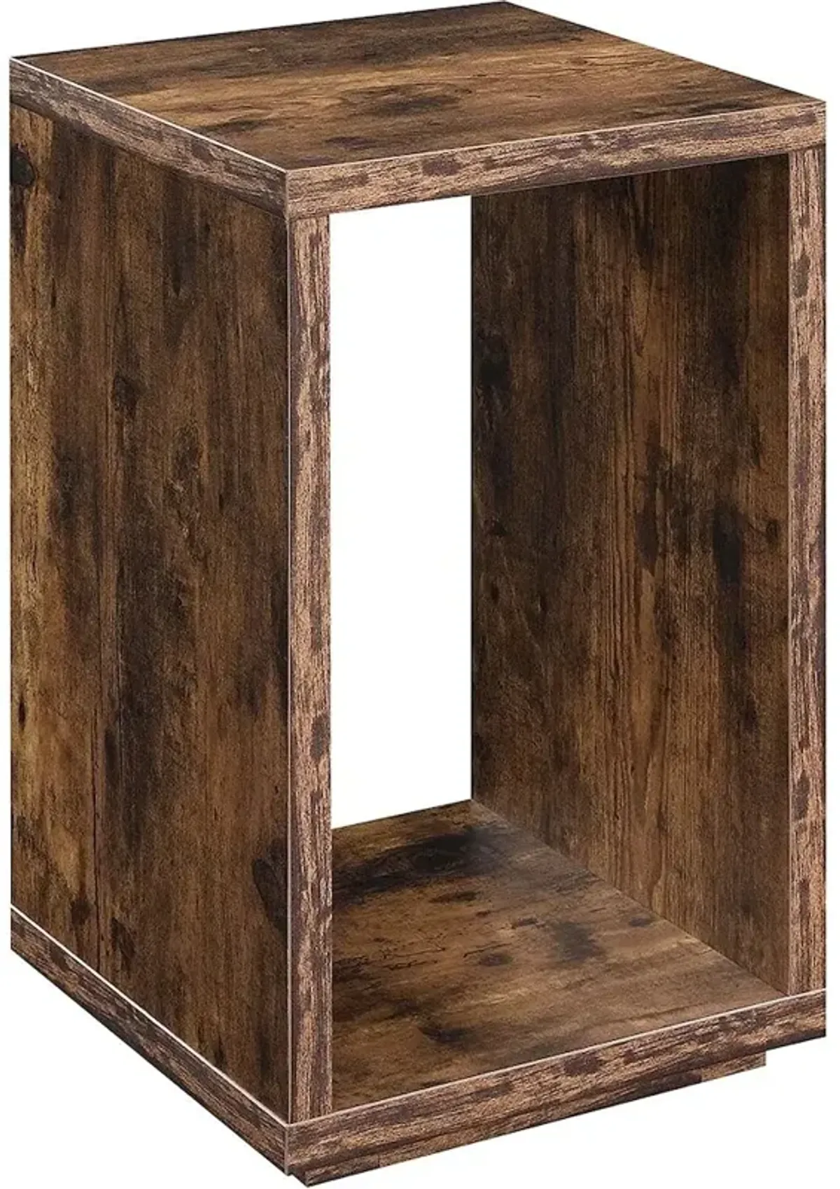 Convenience Concepts Northfield Admiral End Table with Shelf, Barnwood