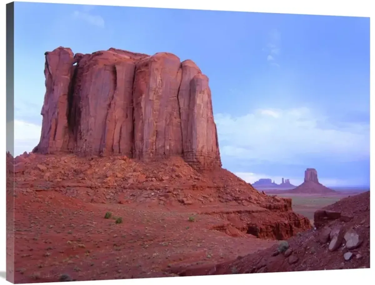 Elephant Butte from North Window viewpoint, Monument Valley, Arizona-Canvas Art-40x30