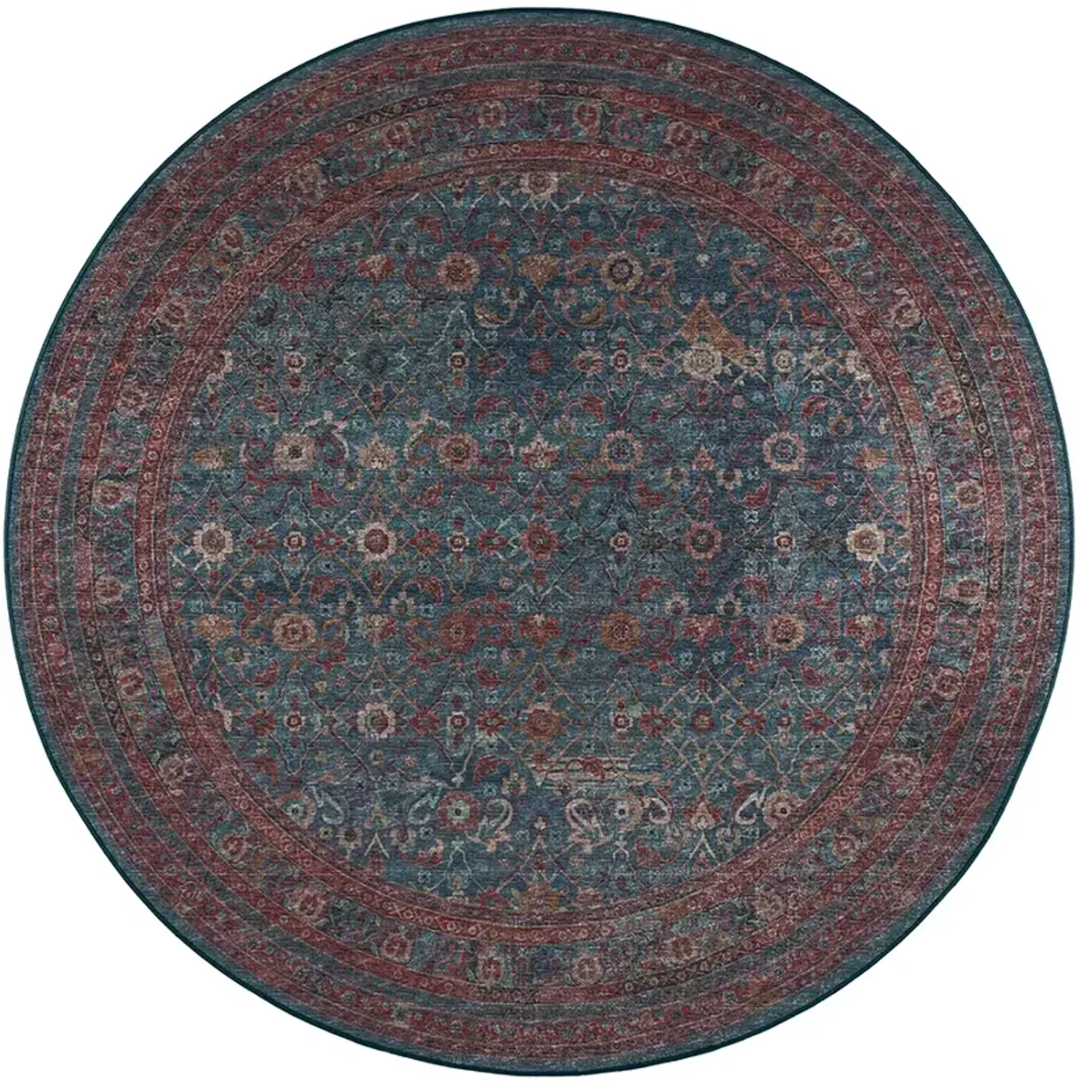 Jericho JC7 Navy 4' Rug