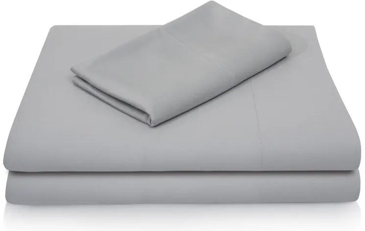 Malouf Rayon Split King Bamboo Sheet Set in Ash