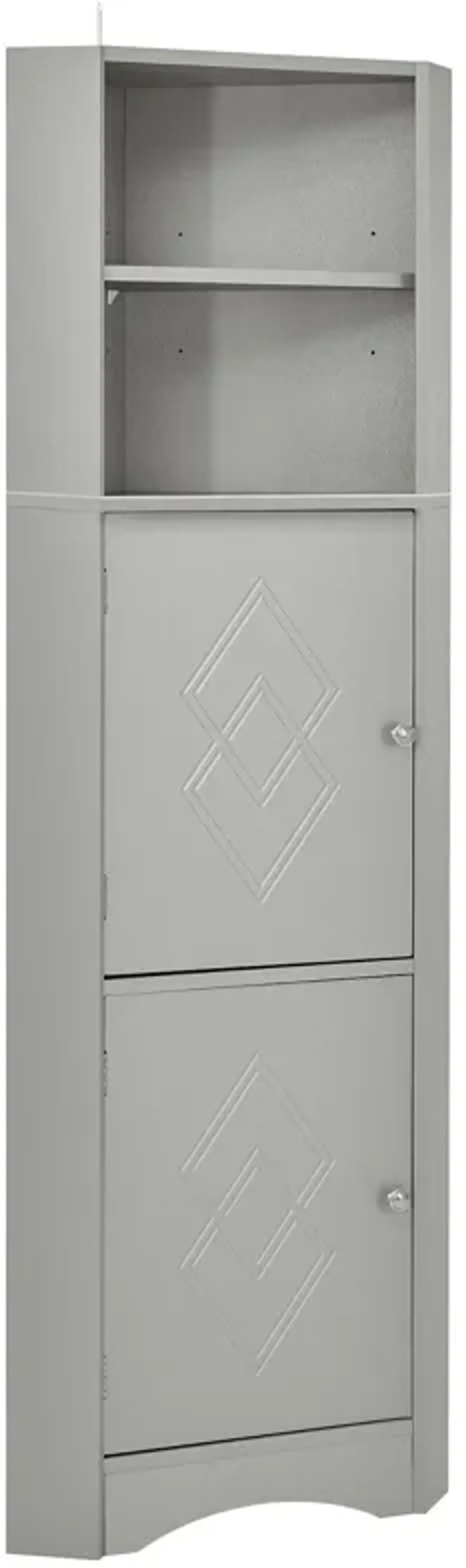 Merax Freestanding Bathroom Storage Cabinet with Doors