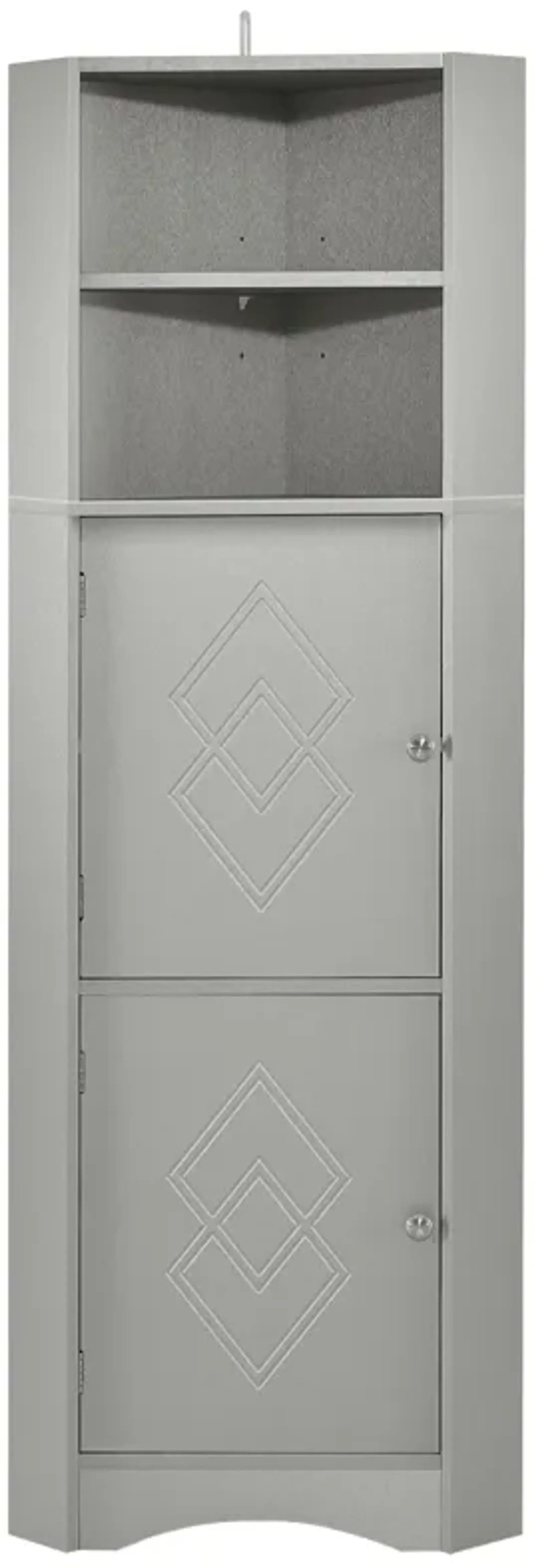 Merax Freestanding Bathroom Storage Cabinet with Doors