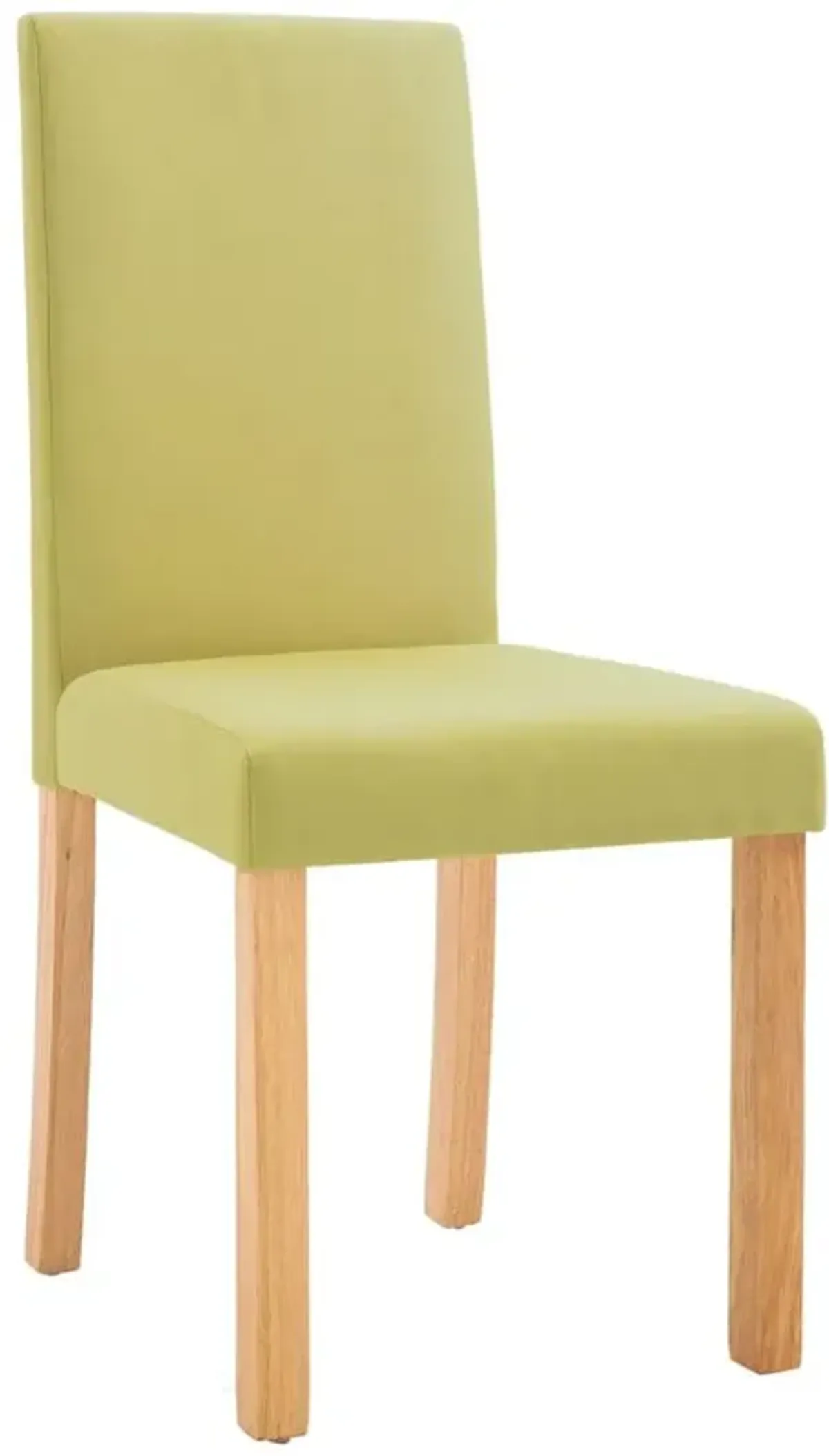 vidaXL Dining Chairs 4 pcs Green Fabric, 249225