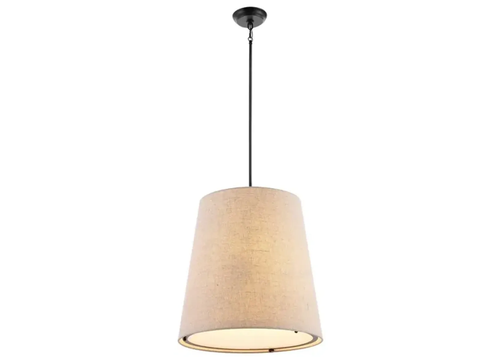 Arden 1-Light Farmhouse Bohemian Iron LED Pendant