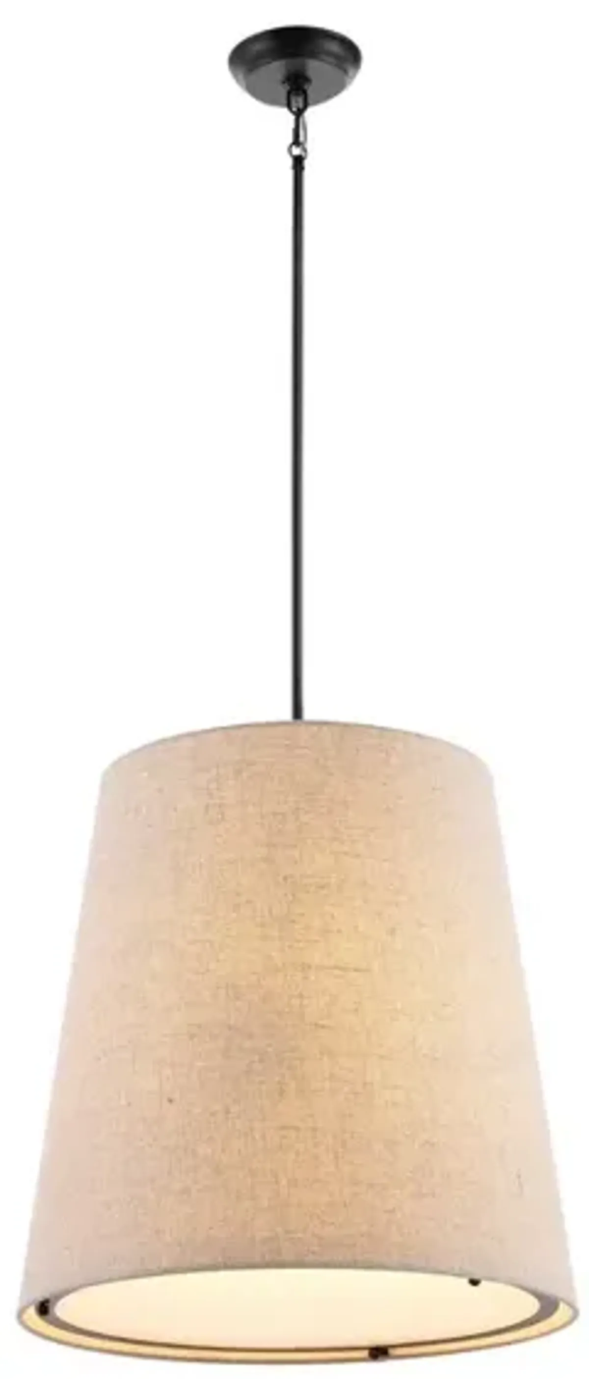 Arden 1-Light Farmhouse Bohemian Iron LED Pendant