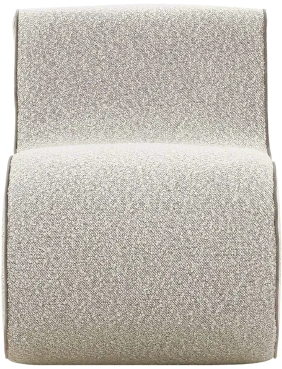 Senna Speckled Grey Boucle Accent Chair