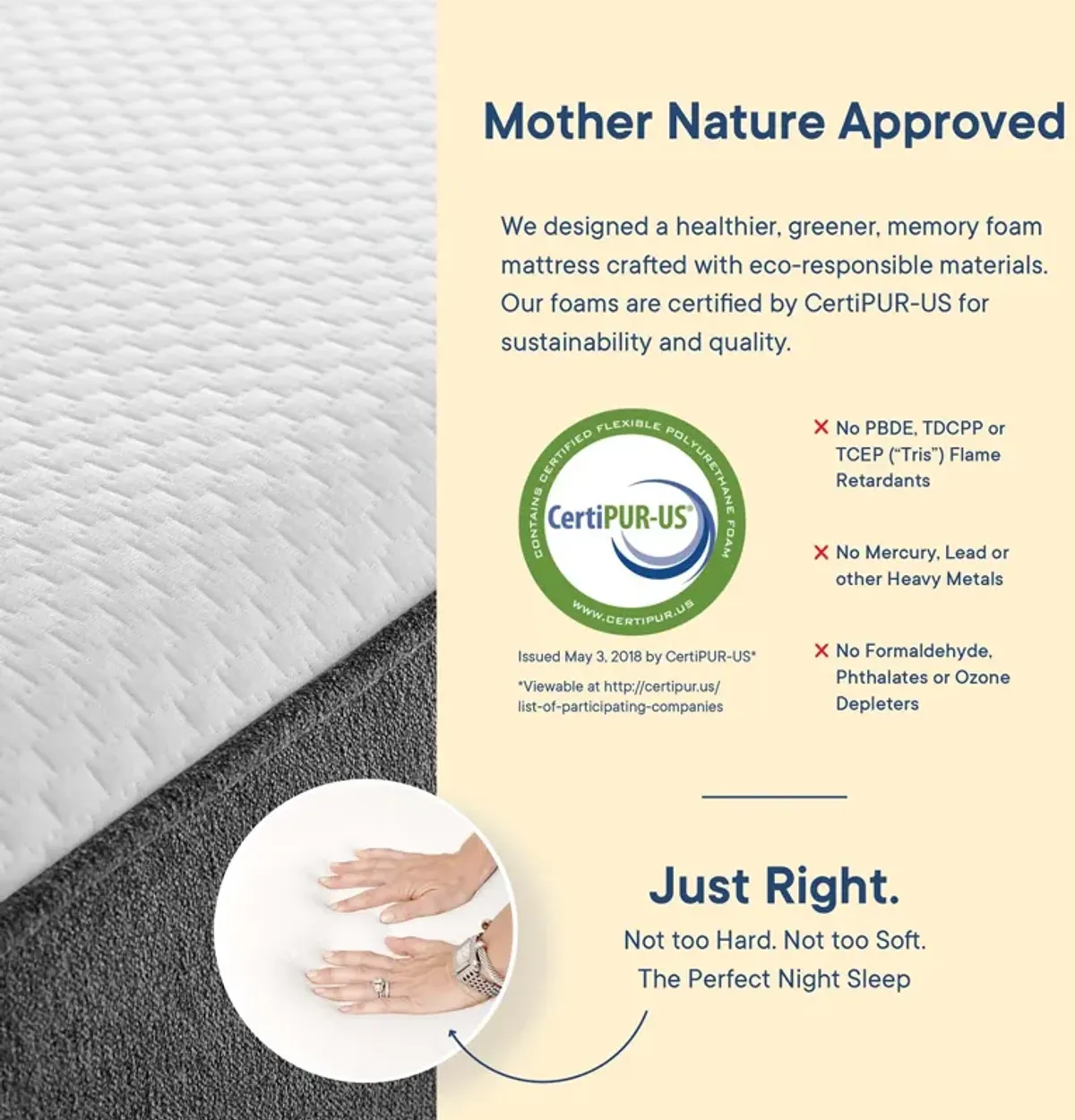 Flexhaven 10" Twin Memory Mattress