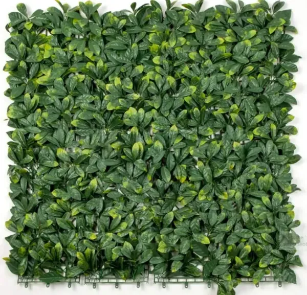 Premium Laurel Artificial Vertical Garden Wall 40" x 40" 11SQ FT Commercial Grade UV Resistant