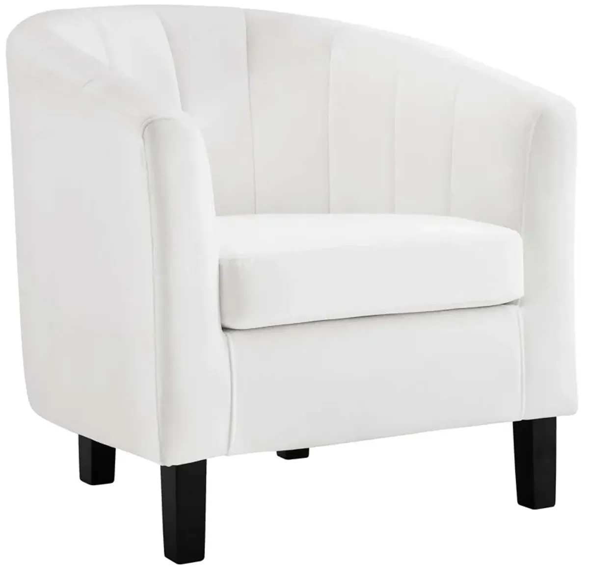 Prospect Channel Tufted Performance Velvet Armchair