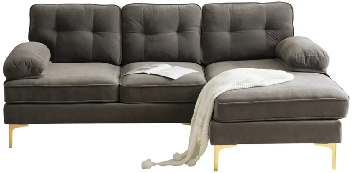 Merax 83" Modern Sectional Sofas Couches