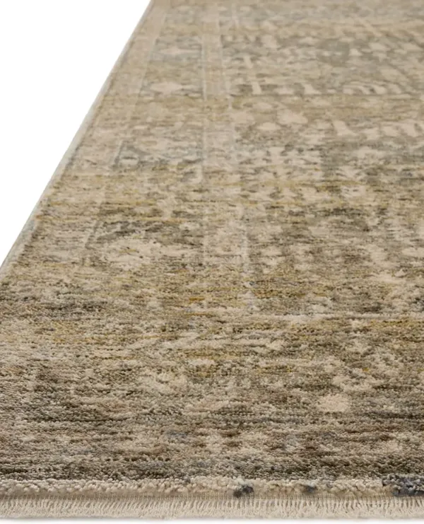 Junie Moss/Natural 2'7"x8'0" Runner Rug