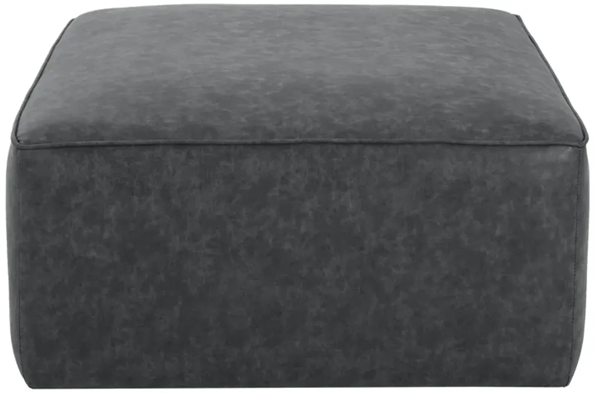 Merax Pu Leather Sofa Ottoman for Living Room