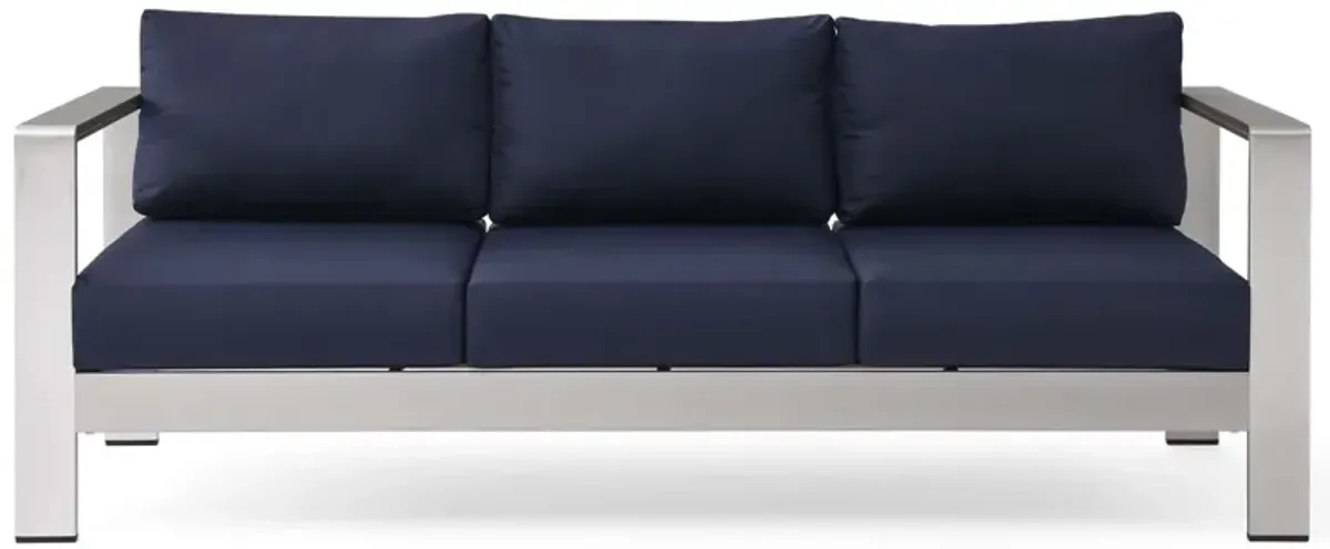 Modway - Shore Outdoor Patio Aluminum Sofa