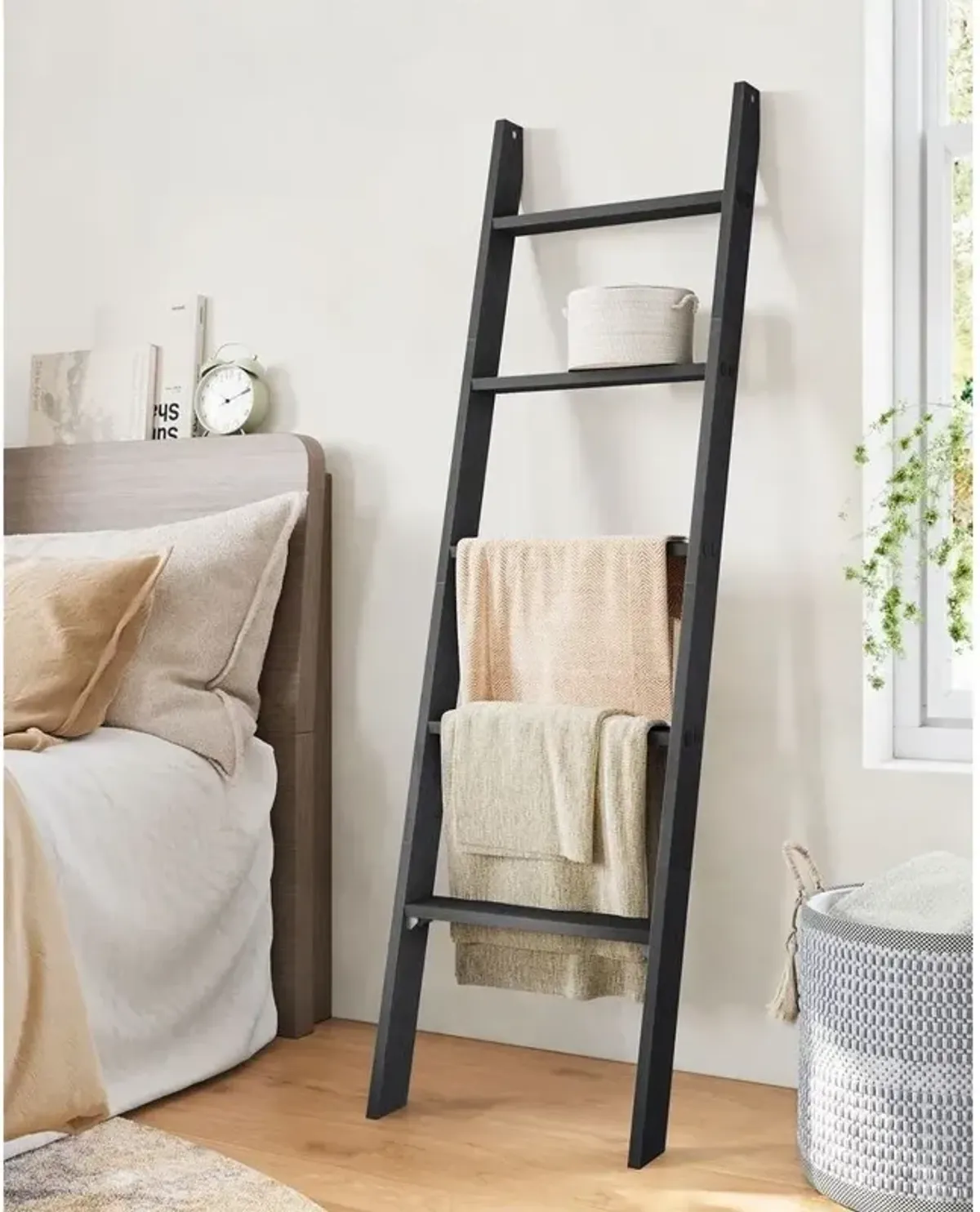 Blanket Ladder Decorative Farmhouse for The Living Room