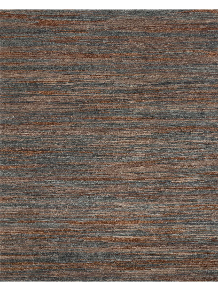 Halcyon HAC03 Rust/Lagoon 8'6" x 11'6" Rug