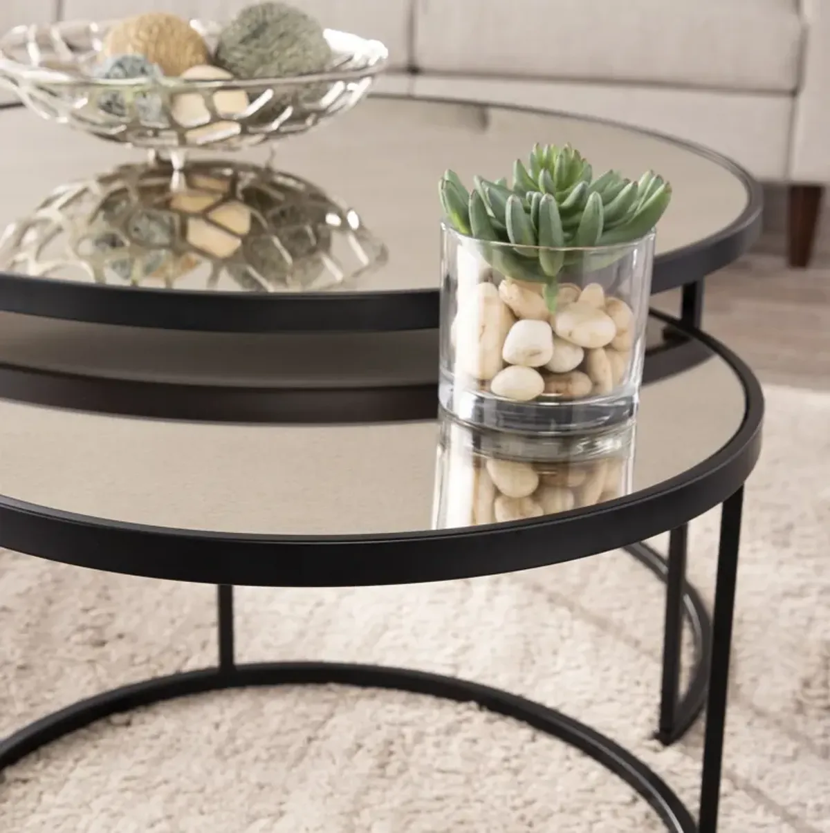 Vannes 2-Piece Nesting Cocktail Table