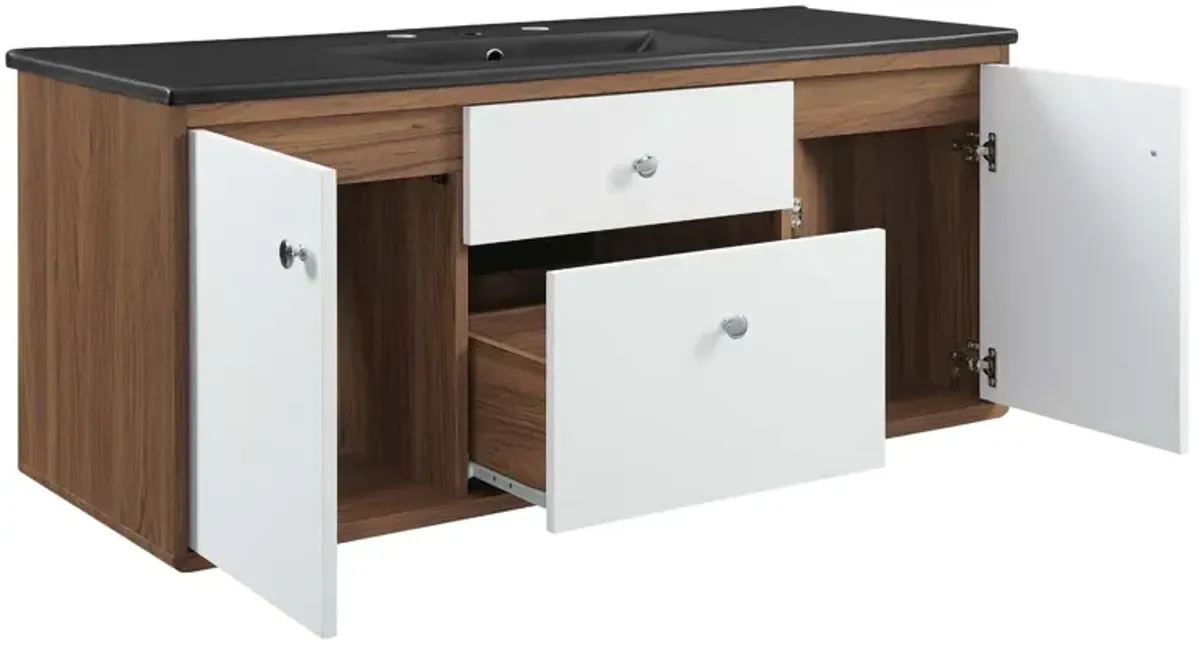 Transmit 48" Wall-Mount Bathroom Vanity