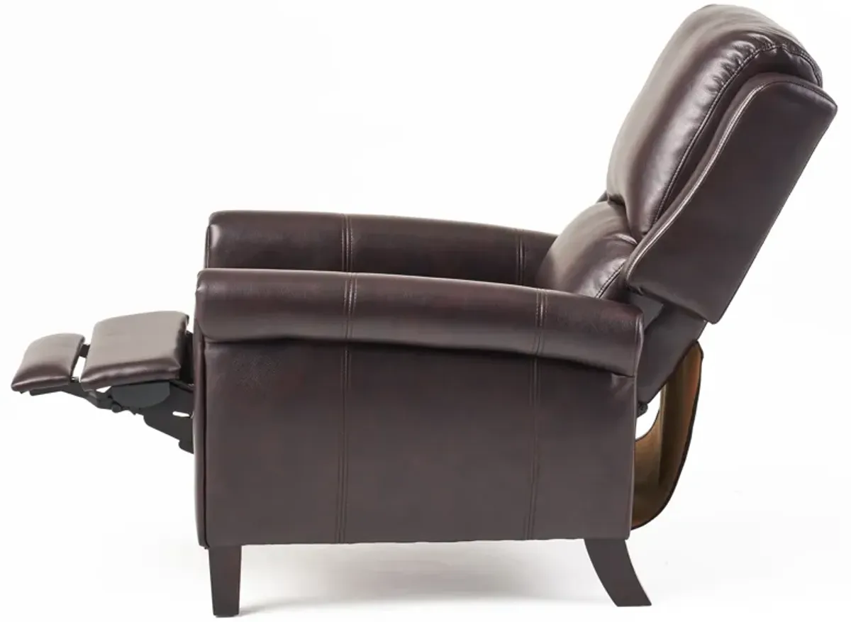 Merax Manual Pu Leather Recliner Chair