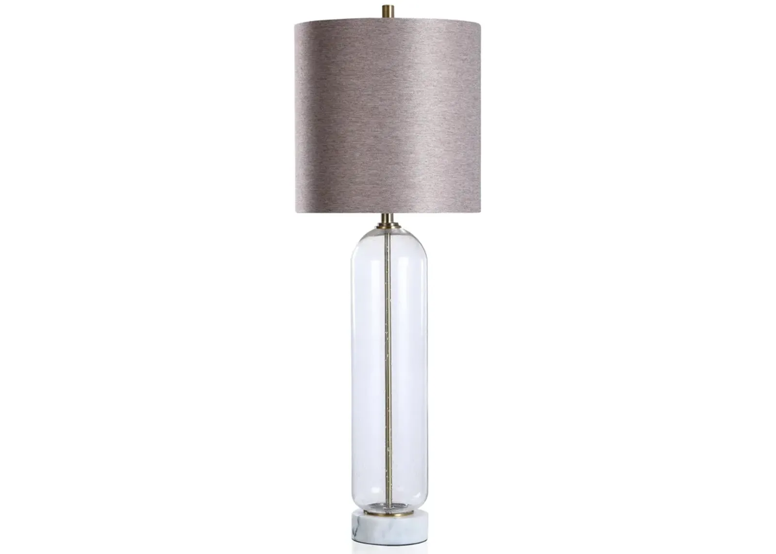 Seeded Clear Marble Table Lamp