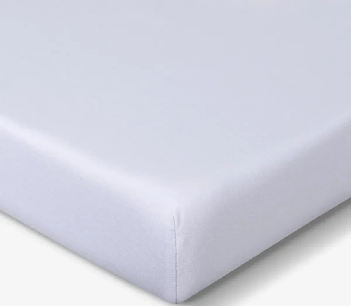 Hyper-Wool Crib Sheet - Bright White