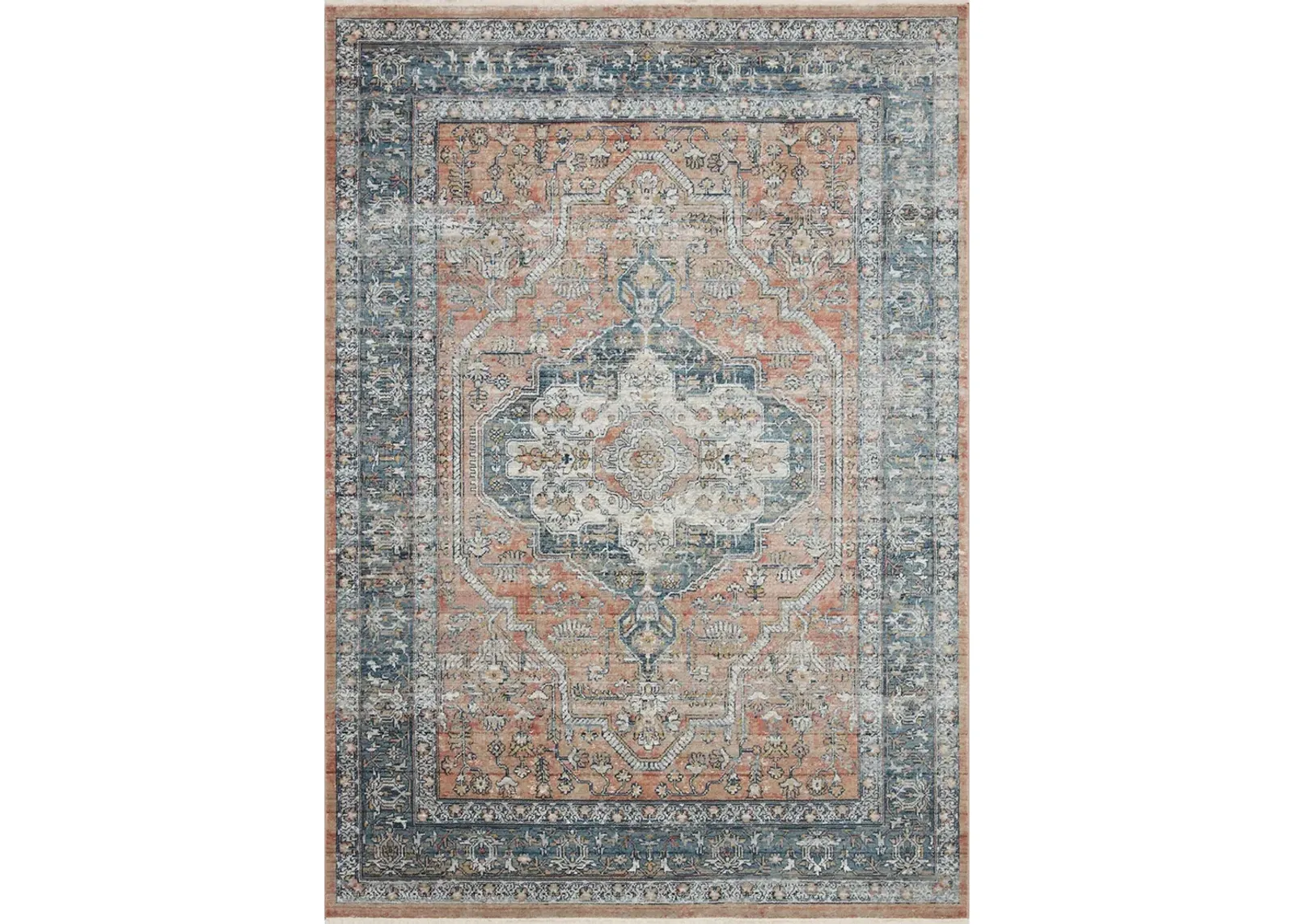 Elise Coral/Blue 11'6" x 15'8" Rug