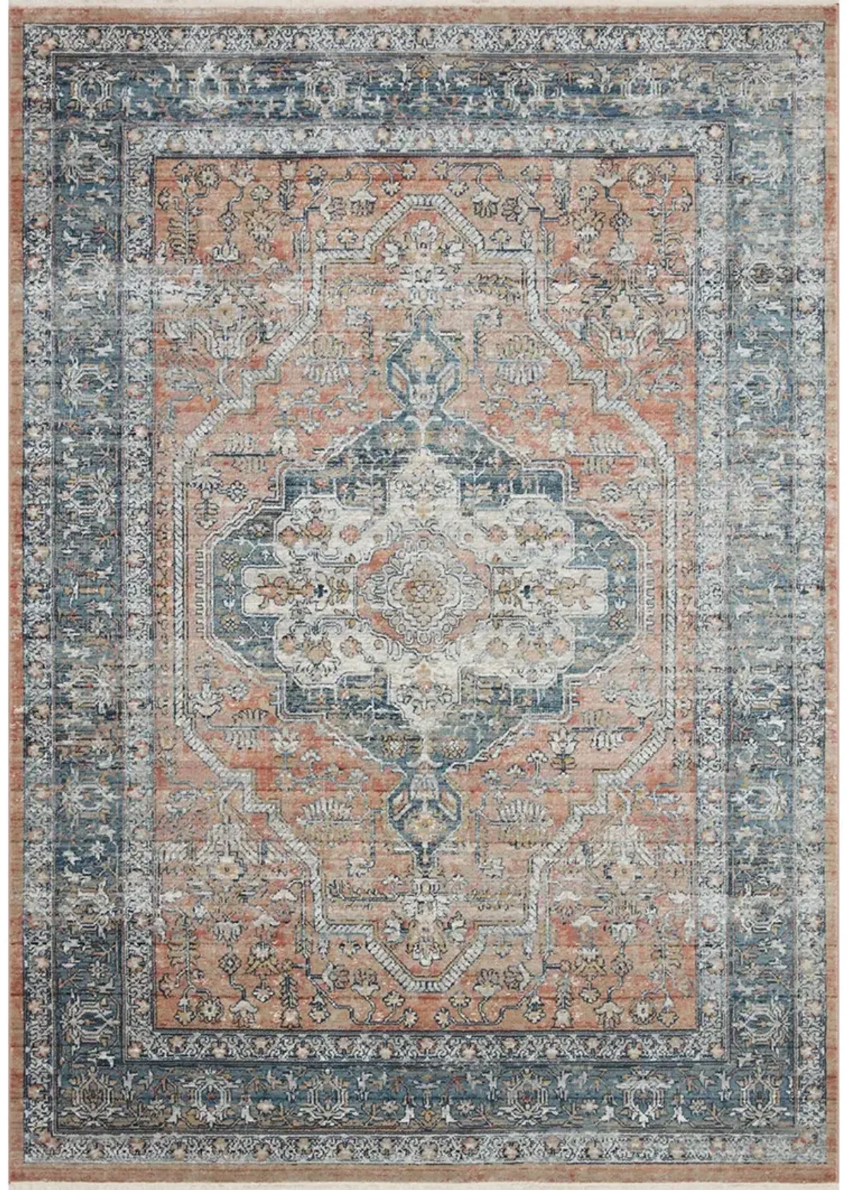 Elise Coral/Blue 11'6" x 15'8" Rug