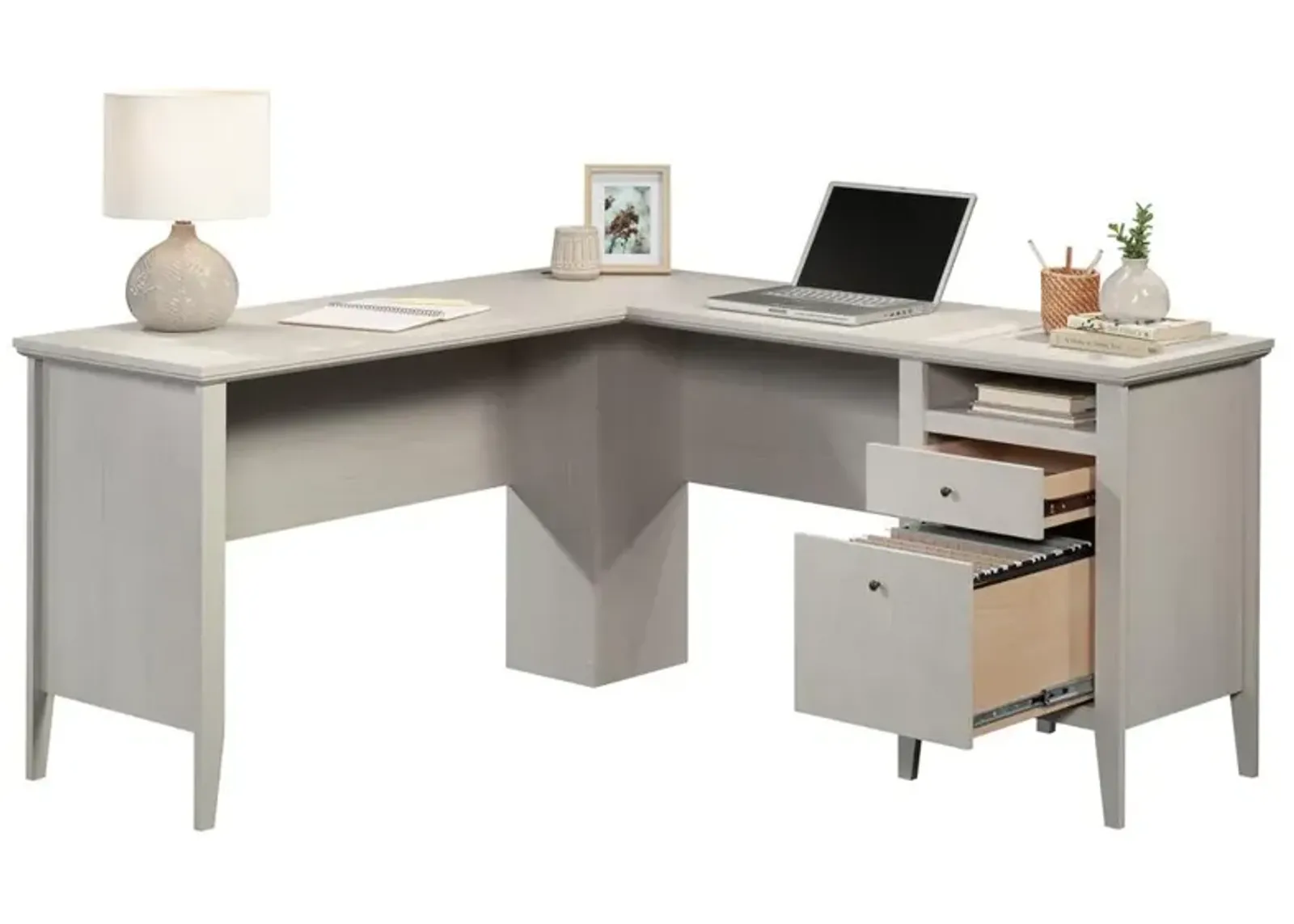 Sauder Larkin Ledge L-Desk Go A2