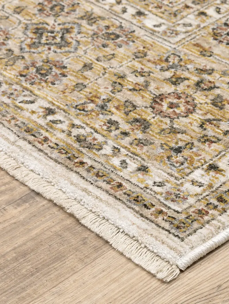 Maharaja 2' x 3' Ivory Rug