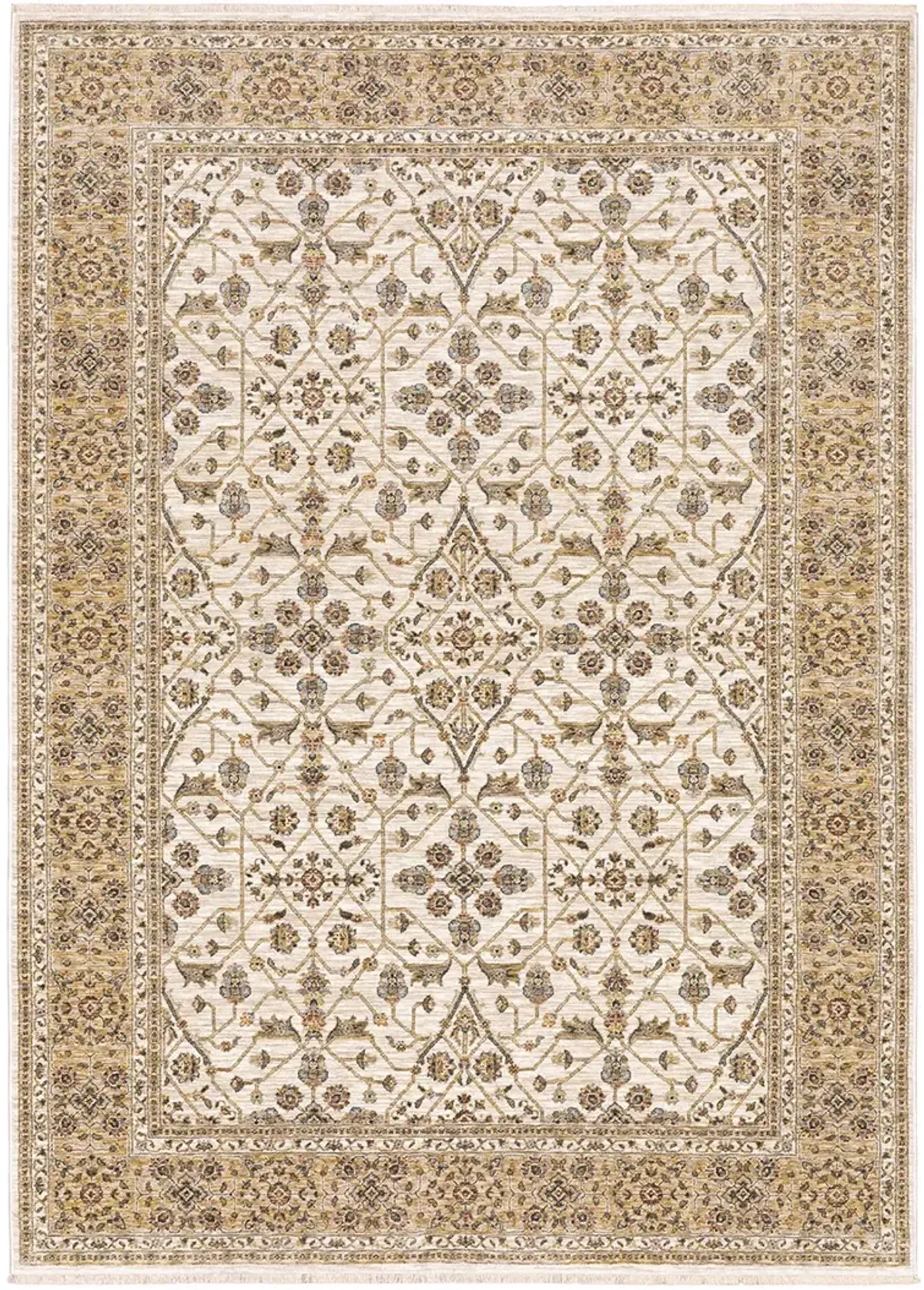 Maharaja 2' x 3' Ivory Rug