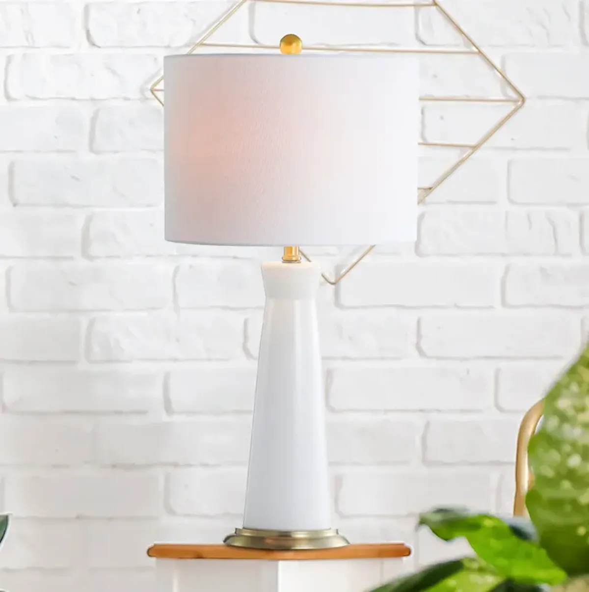 Hartley Ceramic Column LED Table Lamp