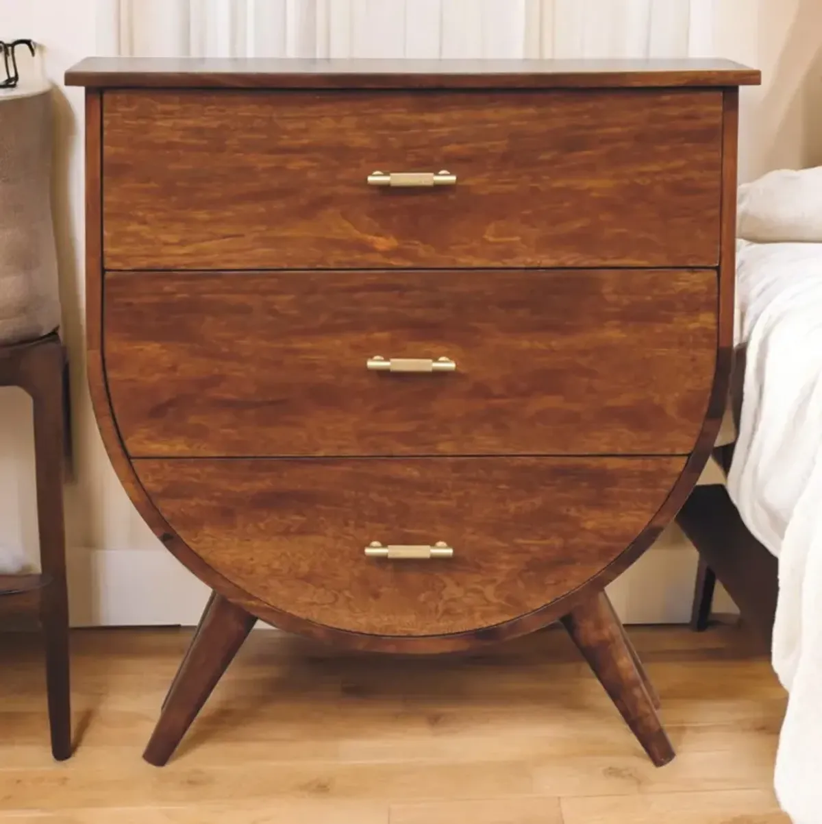 Artisan Furniture Solid Wood Agra Bedside