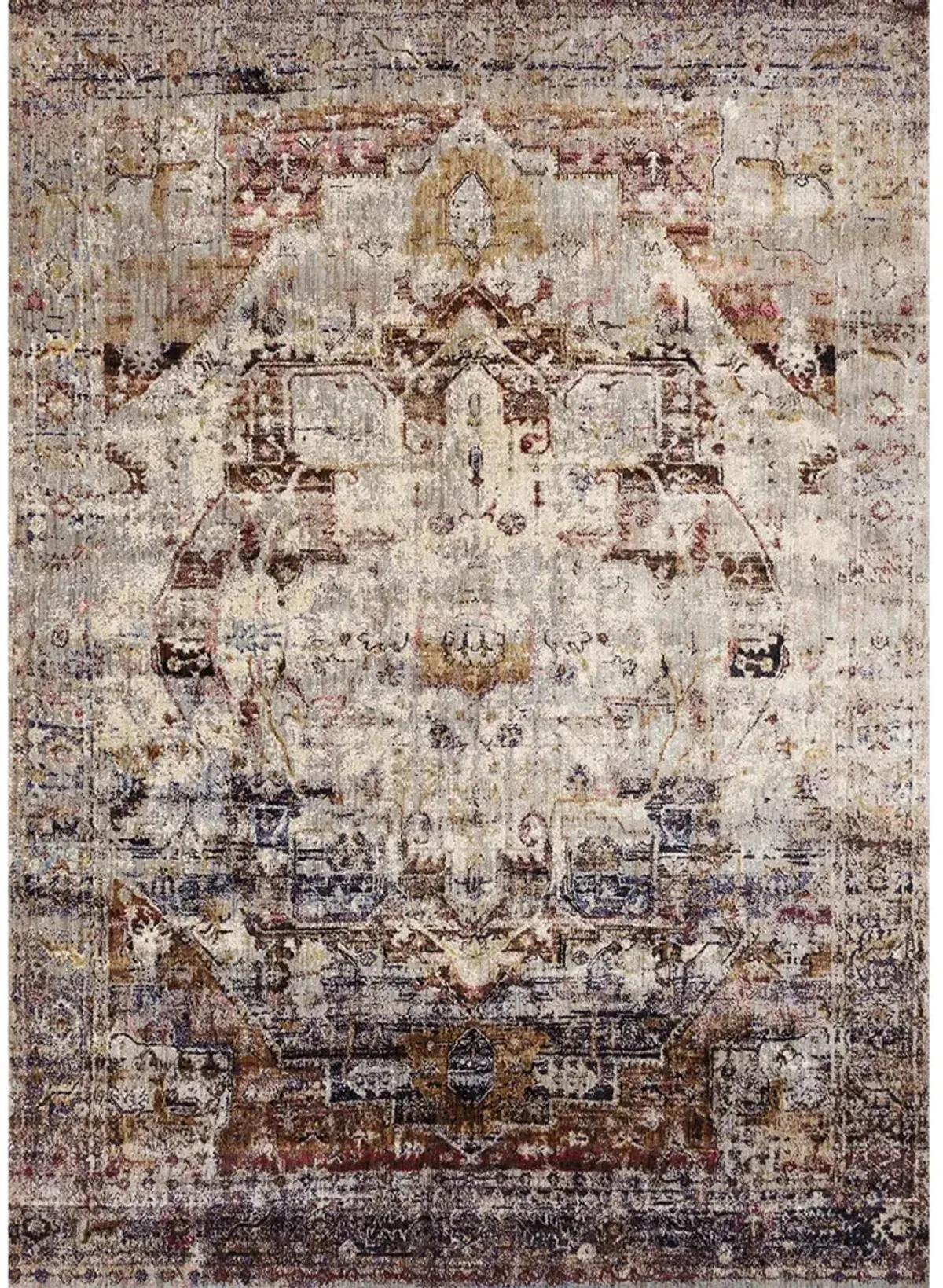 Anastatsia AF08 Slate/Multi 6'7" x 9'2" Rug