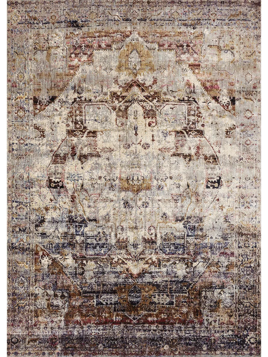 Anastatsia AF08 Slate/Multi 6'7" x 9'2" Rug