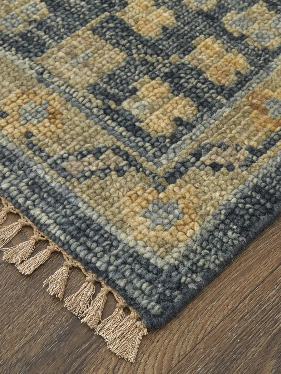 Fillmore 6941F 4' x 6' Blue/Gray Rug