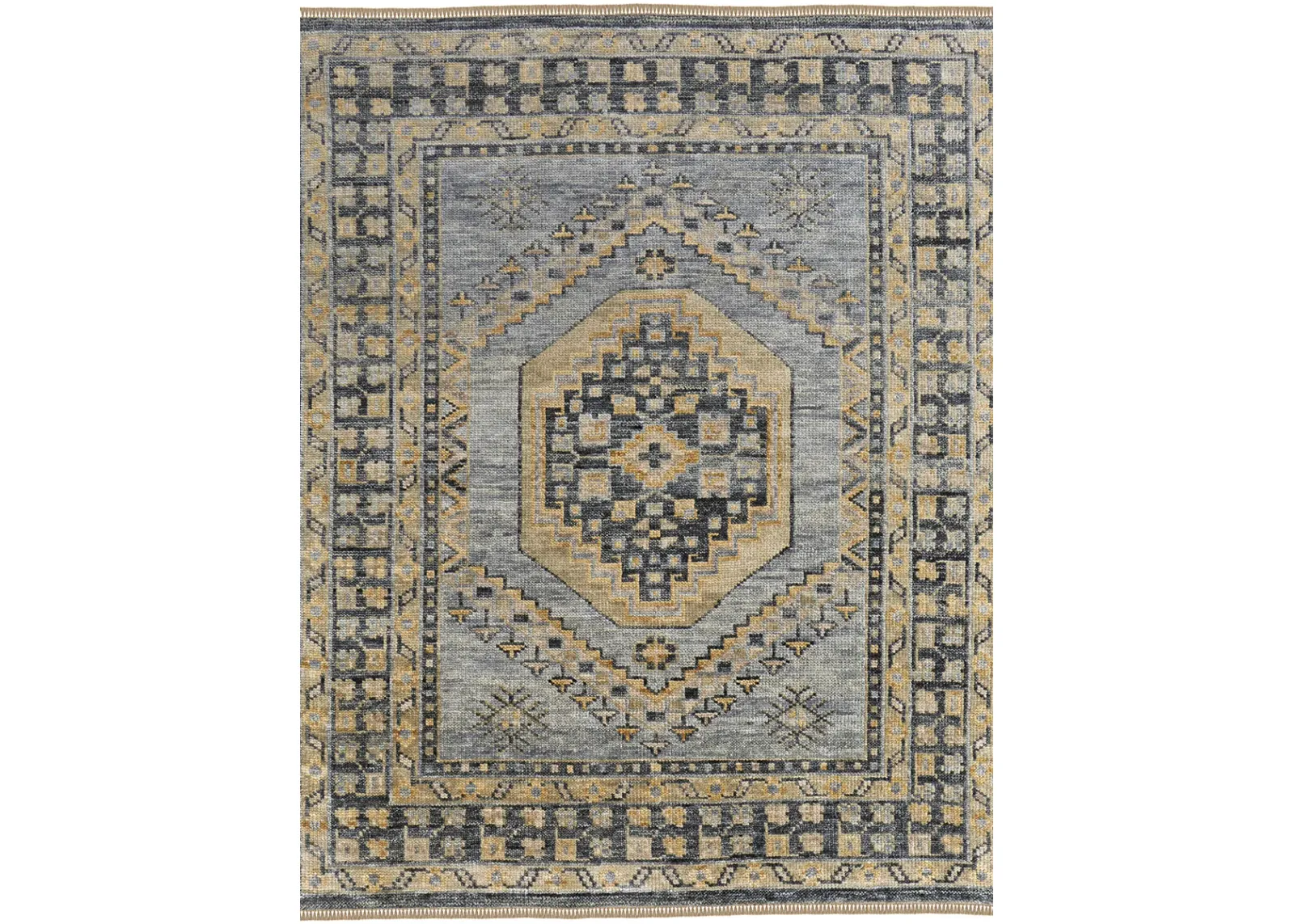 Fillmore 6941F 4' x 6' Blue/Gray Rug