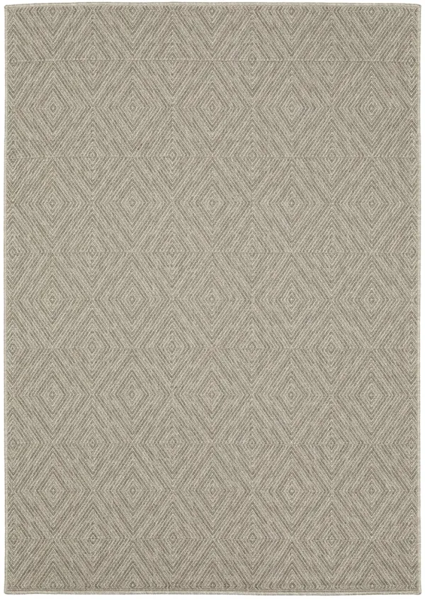 Caicos 7'10" x 10' Grey Rug